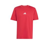 ADIDAS SPORTSWEAR T-Shirt fonctionnel 'Essentials' canneberge / blanc, Taille M