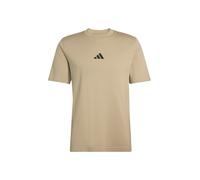 ADIDAS SPORTSWEAR T-Shirt fonctionnel 'Essentials' kaki / noir, Taille S