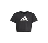 ADIDAS SPORTSWEAR T-Shirt fonctionnel 'Essentials' noir / blanc, Taille 152