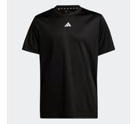 ADIDAS SPORTSWEAR T-Shirt fonctionnel 'Essentials' noir / blanc, Taille 176