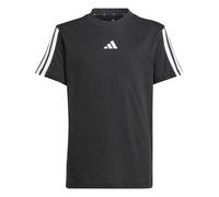 Adidas T-shirt Essentials 3 Stripes manches courtes mixte enfant Noir/Blanc 15-16 ans