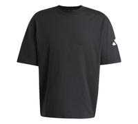 ADIDAS SPORTSWEAR T-Shirt fonctionnel 'Essentials' noir / blanc, Taille L