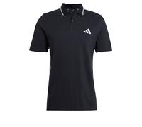 Adidas Polo Essentials Piqué 3 Stripes manches courtes noir pur - M