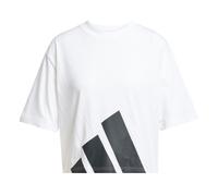 T-shirt boyfriend logo oversize Essentials White / Black L