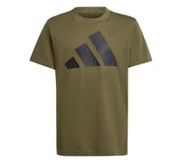 ADIDAS SPORTSWEAR T-Shirt fonctionnel 'Essentials' olive / noir, Taille 140