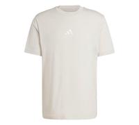Adidas Essentials Small Logo Single Jersey Short Sleeve T-shirt Beige S / Regular Homme