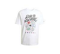 ADIDAS SPORTSWEAR T-Shirt fonctionnel 'Fifa WC Roar To NY' bleu / rouge / noir / blanc, Taille XS