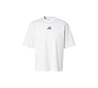 ADIDAS SPORTSWEAR T-Shirt fonctionnel gris foncé / blanc, Taille L