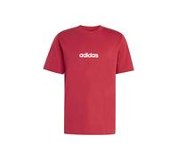 ADIDAS SPORTSWEAR T-Shirt fonctionnel 'Lin Sj' rouge / blanc, Taille M