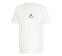 ADIDAS SPORTSWEAR T-Shirt fonctionnel 'Lounge Pizza' vert / rouge / blanc, Taille XS