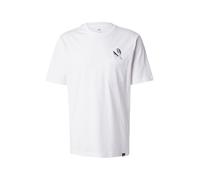 adidas Homme Lounge Slides Graphic Pocket T-Shirt, White, XL