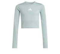 ADIDAS SPORTSWEAR T-Shirt fonctionnel menthe / blanc, Taille 140