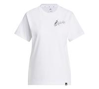 ADIDAS SPORTSWEAR T-shirt fonctionnel 'MIND BODY & SPIRIT(S) GRAPHIC' blanc, Taille M