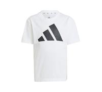 Adidas Unisex Kinder Essentials BIG Logo T-Shirt, White/Black, 7-8 Years