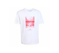 ADIDAS SPORTSWEAR T-Shirt fonctionnel 'OUT KAYAK' canneberge / rouge pastel / blanc, Taille S