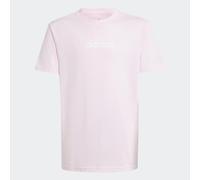 adidas Mixte Enfant Essentials Linear Logo T-Shirt, Clear Pink/White, 15-16 Years
