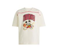 Adidas T-shirt enfant Disney Mickey Mouse Blanc cassé/Rouge/Noir 7-8 ans Unisexe