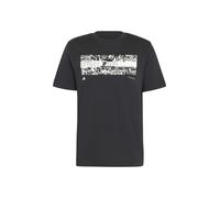 ADIDAS SPORTSWEAR T-Shirt fonctionnel 'STAD FAN' gris / noir / blanc cassé, Taille S
