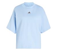 ADIDAS SPORTSWEAR T-shirt fonctionnel 'Studio' bleu clair / marron, Taille M