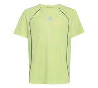 ADIDAS SPORTSWEAR T-Shirt fonctionnel 'Tech Apparel' citron vert / noir / argent, Taille 176