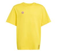 ADIDAS SPORTSWEAR T-Shirt fonctionnel 'The Simpsons' beige / jaune / noir / blanc, Taille 128