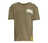 ADIDAS SPORTSWEAR T-Shirt fonctionnel 'The Simpsons' turquoise / jaune / jaune clair / olive, Taille 116
