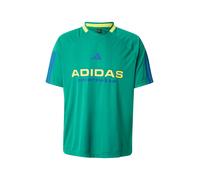 ADIDAS SPORTSWEAR T-Shirt fonctionnel 'Tiro' bleu / jaune / vert, Taille M