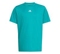 adidas - Junior's Train Essentials Logo Regular Fit T-Shirt - T-shirt technique - 116 - pure teal / white