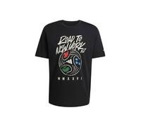 ADIDAS SPORTSWEAR T-Shirt fonctionnel 'WC BALL' vert / rouge / noir / blanc, Taille M