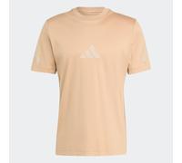 ADIDAS SPORTSWEAR T-Shirt fonctionnel 'Z.N.E.' cappuccino / blanc cassé, Taille M