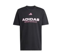 ADIDAS SPORTSWEAR T-Shirt 'HOT' éosine / noir / blanc, Taille M