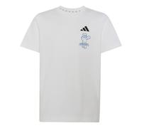 ADIDAS SPORTSWEAR T-Shirt 'Minecraft' bleu roi / vert / noir / blanc, Taille 176