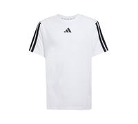 adidas Garçon Train Essentials 3-Stripes Shirt, White/Black, 9-10 Years