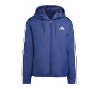 adidas Herren Essentials CLIMAWARM 3 Stripes Insulated Hooded Jackets, dark blue, S