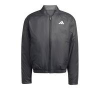 ADIDAS SPORTSWEAR Veste de sport 'ESS HOLIDAY' noir / argent, Taille L