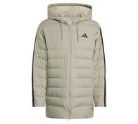 ADIDAS SPORTSWEAR Veste de sport 'ESS' kaki / noir, Taille S