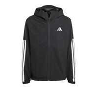 ADIDAS SPORTSWEAR Veste de sport 'ESS' noir / blanc, Taille L