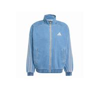 Adidas Veste de survêtement Stadium en denim Bleu Homme Taille M