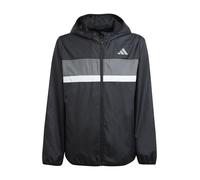 adidas Mixte enfant TIBERIO WINDBREAKER, black/grey four/white, 13-14 Years