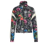 adidas Femme X Farm Rio House of Tiro Track Top Sweatshirt, Black/Cream White/Multicolor, XL