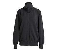 Adidas Veste de survêtement Soft LUX All Szn – Zip intégral, coupe large – Noir S Femme