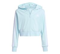 ADIDAS SPORTSWEAR Veste de survêtement 'Essentials' aqua / blanc, Taille 152