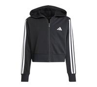 ADIDAS SPORTSWEAR Veste de survêtement 'Essentials' noir / blanc, Taille 164