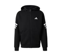 Adidas Sweat à capuche zippé Future Icons Three Stripes – Noir M – Regular Homme