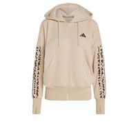 ADIDAS SPORTSWEAR Veste de survêtement 'Seasonal Essentials' écru / chocolat / moka, Taille XL