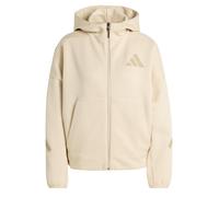 Adidas Z.n.e Full Zip Sweatshirt Beige XL / Regular Femme