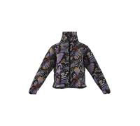 ADIDAS SPORTSWEAR Veste mi-saison 'FARM' jaune / violet / noir / blanc, Taille M