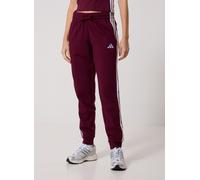Pantalon de jogging slim femme adidas Essentials 3-Stripes Fleece Rouge L