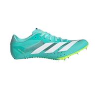 adidas Sprintstar Spikes - Turquoise , Blanc, Pointure 37 1/3