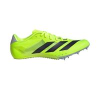 adidas Sprintstar Spikes Unisex-vert fluo, noir, Taille 48